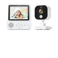 Miniatyrbillede 1 af 2: Trådløs Baby Monitor, HD 1080P Videoopløsning, Infrarød Nattesyn, Forældreenhed Inkluderet,Som vist