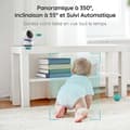Pikkukuva 3 / 4: Vauvanvalvontakamera, 1080P yökuvaus, automaattinen liikeseuranta, langaton yhteys