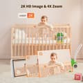 Miniatyrbild 2 av 4: 2K Wi-Fi Baby Monitor, 5,5 tum LCD-skärm, PTZ-kontroll, tvåvägsljud