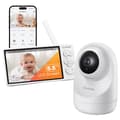 Miniatyrbillede 1 af 4: Baby Monitor, 2K HD Kamera, 5,5 Tommer LCD Skærm, To-Vejs Lyd