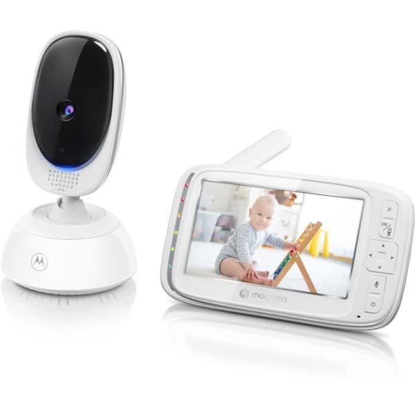 Wi-Fi-videoskærm - MOTOROLA - VM85 - 5 - 300 m - Tilsluttet - Skærm - Infrarød - Hvid