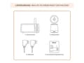 Pikkukuva 2 / 5: Gigaset Baby 500 Video cream white/bronze