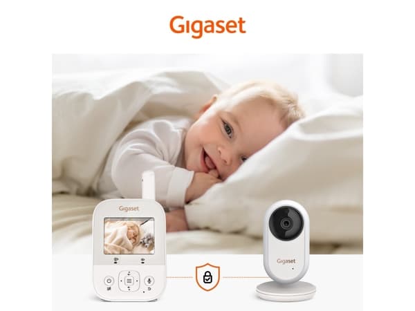 Gigaset Baby 300 Video cream white/warm grey (S30853-H1226-B101)