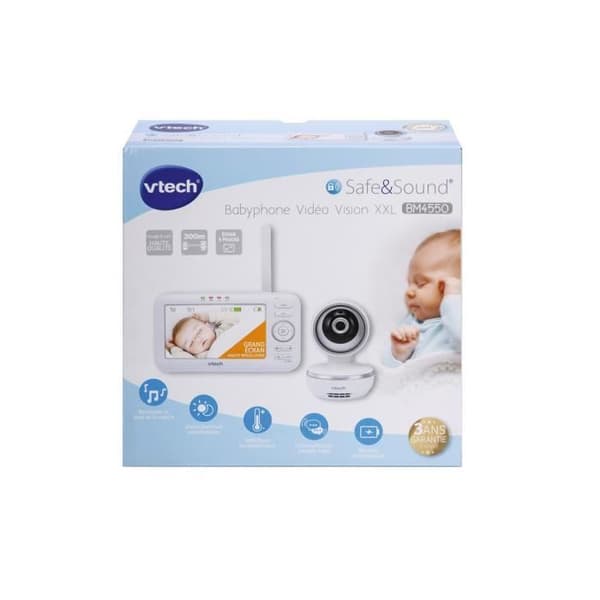 VTECH - Vision XXL Video Baby Monitor - BM4550