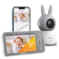 Miniatyrbillede 1 af 2: Baby Monitor, 5" LCD Skærm, 1080p Opløsning, To-Vejs Lyd,BM101