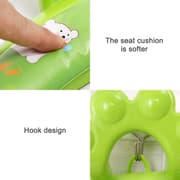 Toilet Training Baby Travel Potty Seat Portable Toilet Seat Infant Chamber Pots Cartoon Toilet(Purple)