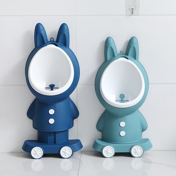 Baby Standing Wall-mounted Urinal Boy Portable Urinal(Bluestone Green)