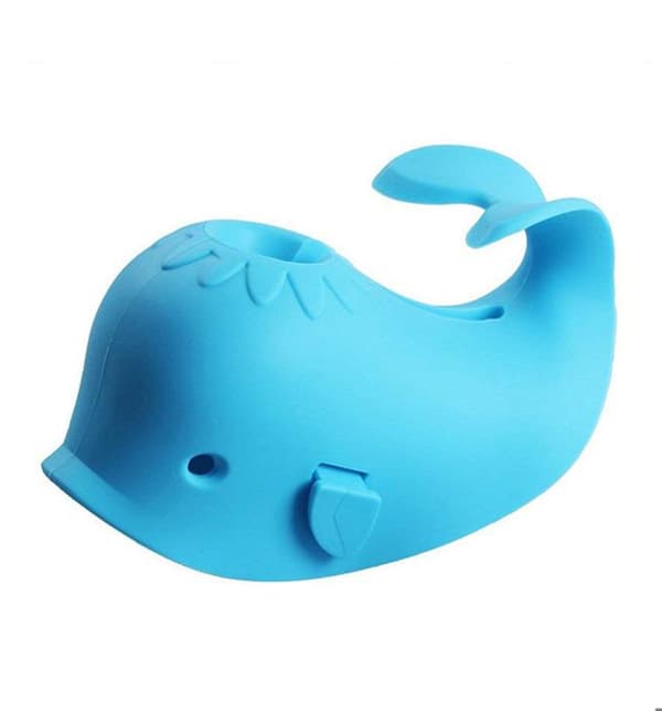 TD® Universal Baby Badkar Kran Kåpa Kåpa Tätning Barn Dusch Säkerhet Kåpa Blå Gummi Djurleksak