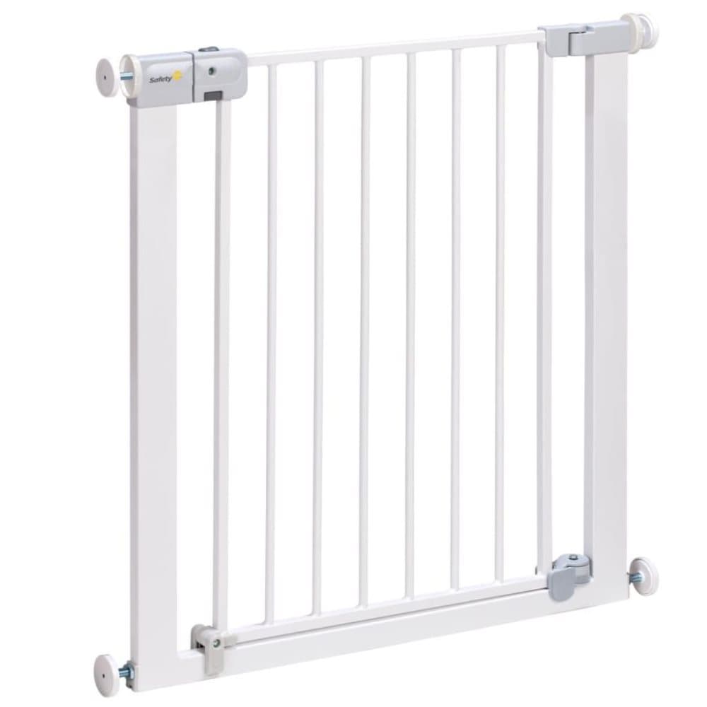 Safety 1st Sikkerhetsgrind Auto-Close 73 cm hvit metall 24484310
