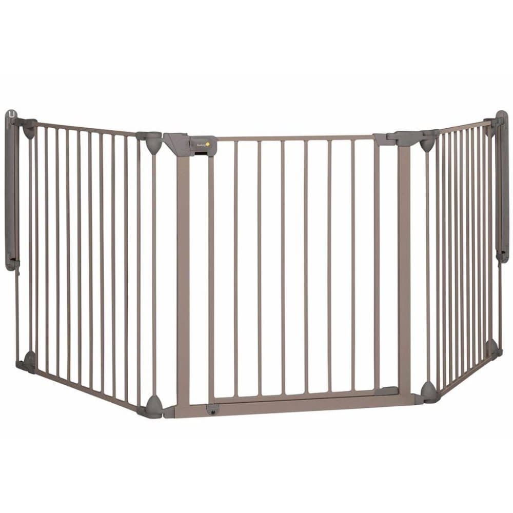 Safety 1st Sikkerhetsgrind Modular 3 3 paneler grå 82-214 cm 24226580