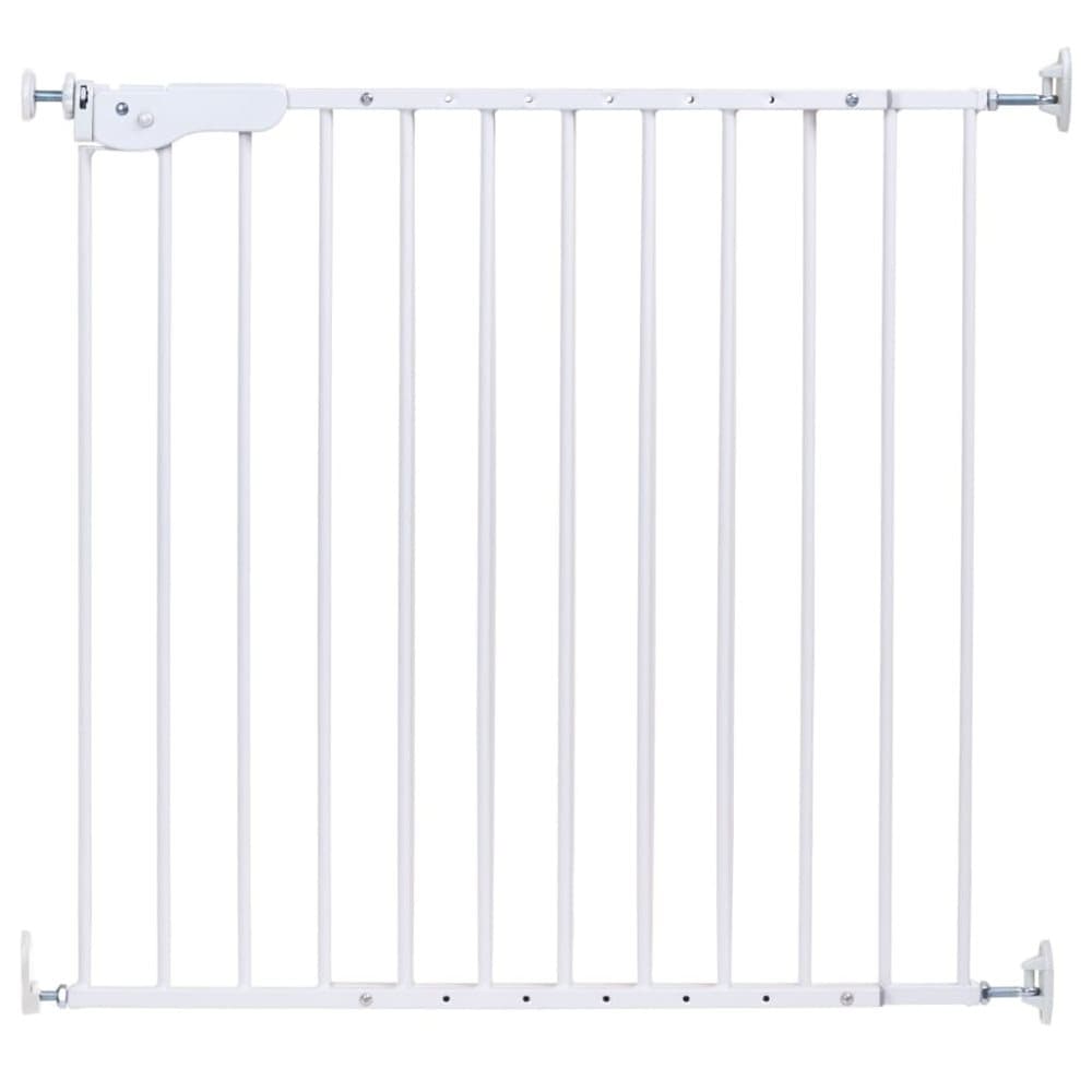 CHILDHOME Sikkerhetsgrind Supra 75-110 cm metall hvit