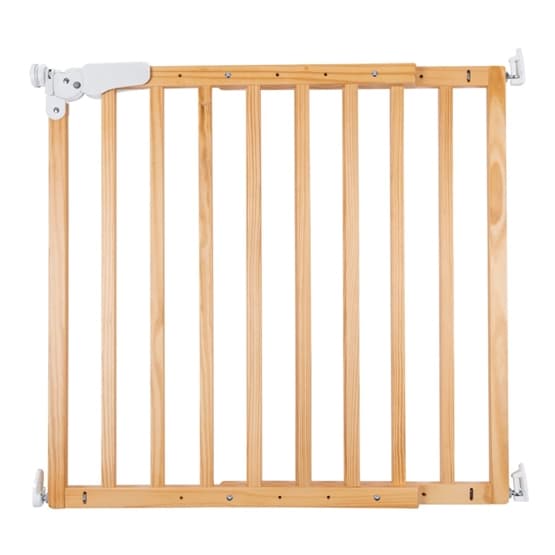 Childhome Säkerhetsgrind Maestro 73,5-104 Cm Trä Naturlig