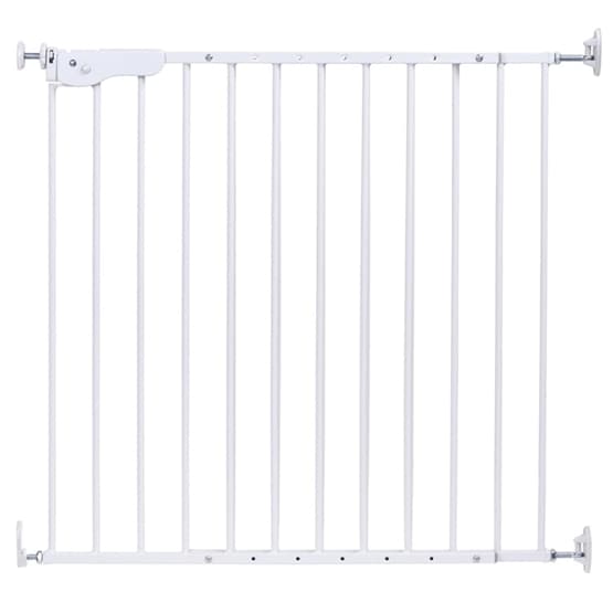 Childhome Säkerhetsgrind Supra 75-110 Cm Metall Vit