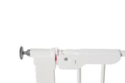 Premier Pressure Gate XL med 4 st förlängningar BabyDan, 99-106,3 cm vit