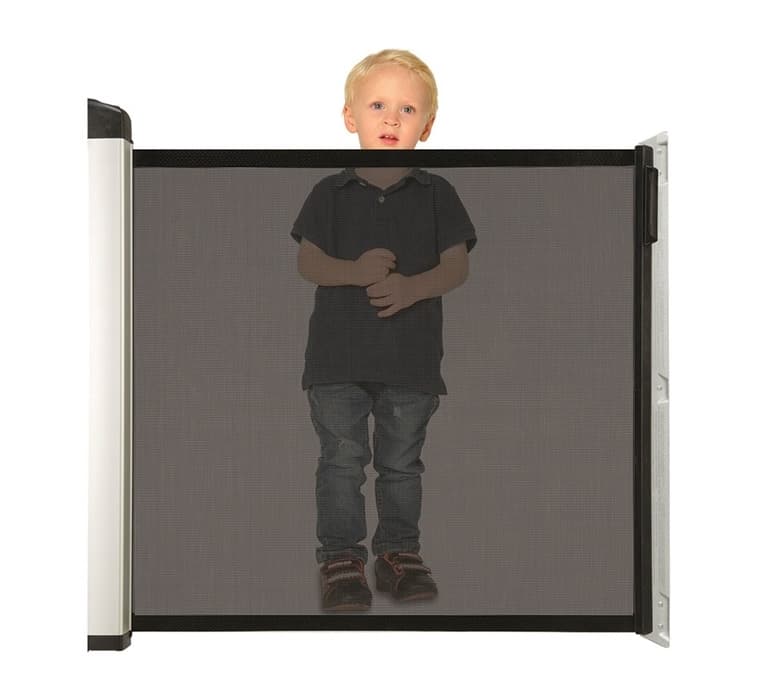 Rullgardinsgrind Lascal Kiddy Guard Avant 120 cm, svart