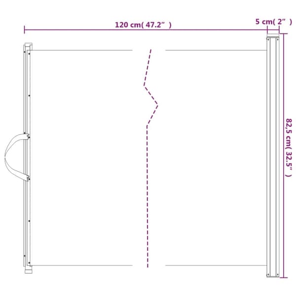vidaXL Uttrekkbar kjæledyrport svart 82,5x125 cm