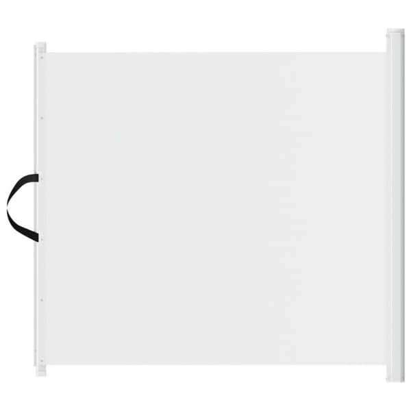 vidaXL Infällbar husdjursgrind vit 117,5x125 cm