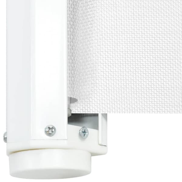 vidaXL Infällbar husdjursgrind vit 117,5x125 cm