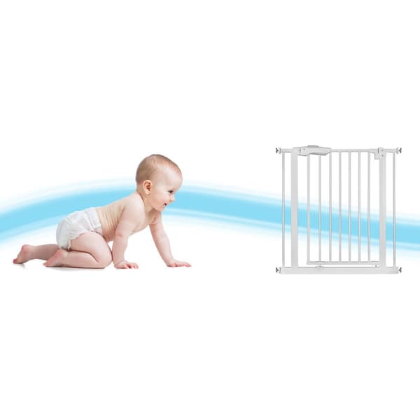Turvaportin puomi valkoinen Nukido 718001