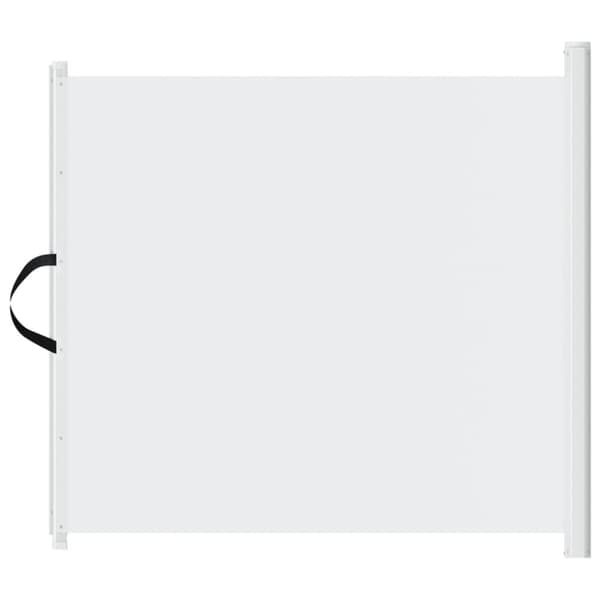 Infällbar husdjursgrind vit 82,5x125 cm