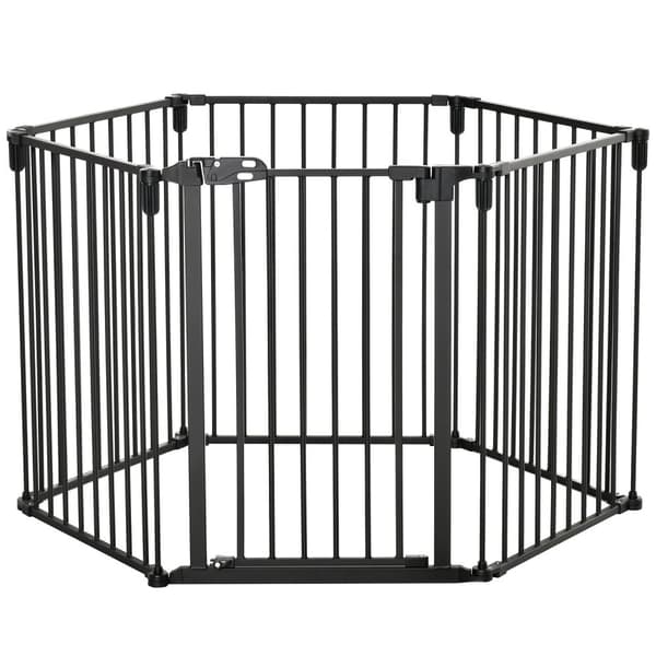 Rootz Safety Gate - Spisskydd - Dogport - Vikbar, flexibel, ingen borrning - 362,5 cm x 76 cm