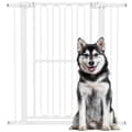 Miniatyrbild 10 av 11: Rootz Dog Door Safety Gate - Pet Barrier - Stair Gate - Justerbar 76-104CM - Ingen borrning behövs - Dubbel lås - Svängdörrar - 76-104W X 104H CM