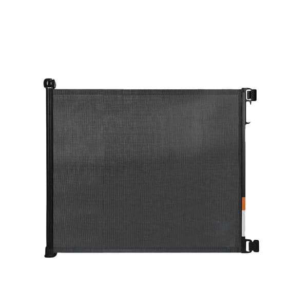 Pet Retractable Gate, Utrymmessparande Design, Enhandsgrepp,150 cm