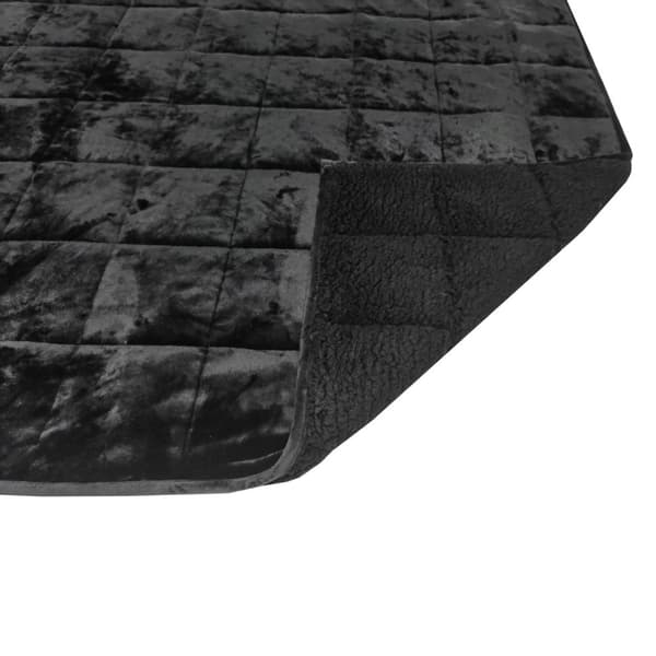 Polar Night Tyngdtäcke 135x200cm Sherpa Black - 9 kg