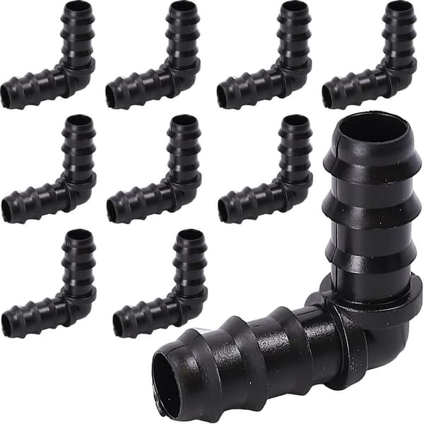 Krökstycke för rörläggning Vattenrör, 16 mm, för bevattning Rör x10