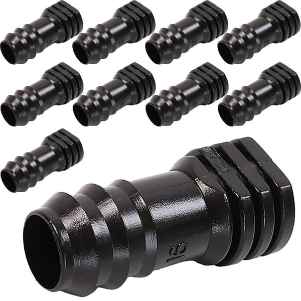 Endeprop til vandrør drypslange 16mm vandingsblindprop x10
