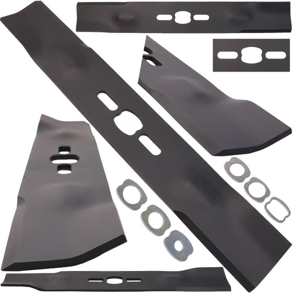 Universalblad för gräsklippare 43cm Blad för gräsklippare ⌀10 16 18mm
