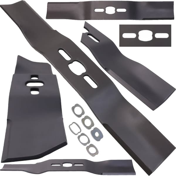 Universalblad för gräsklippare 51cm Blad för gräsklippare ⌀10 16 18mm