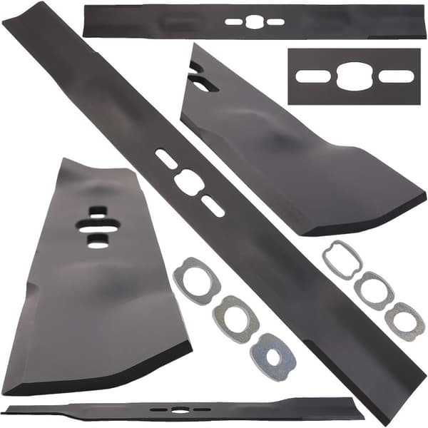 Universal plæneklipperkniv 51cm Kniv til plæneklipper ⌀10 16 18mm