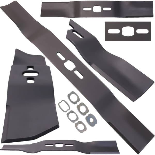 Universalblad för gräsklippare 53cm Blad för gräsklippare ⌀10 16 18mm