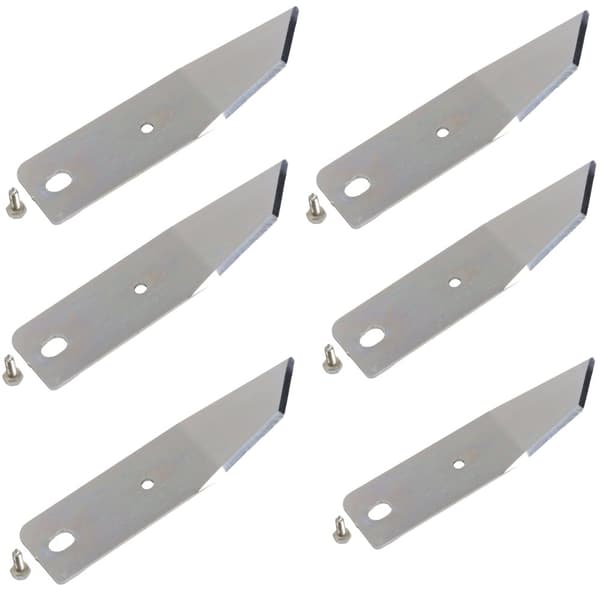 6x10,3cm blad för AL-KO BRILL EFCO OLEO MAC SOLO Robolinho 119459 Ersättningsblad