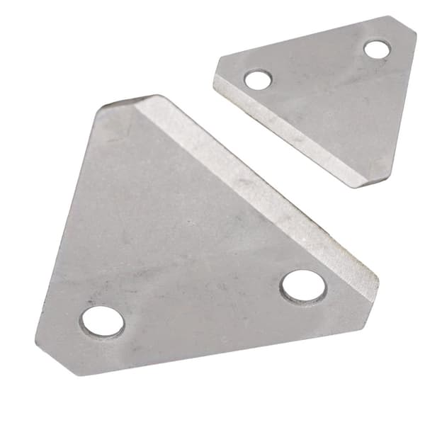 2x 7,5 cm plæneklipperknive til Brill Basis E EC EH EH EHC ED ES Hattrick 32 36