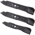 Miniatyrbilde 1 av 2: 2x 41cm 1x38cm Blad SATZ f. MTD G200/185 plentraktor 742-0611 742-0612 Kniver