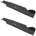Miniatyrbilde 1 av 2: 2x 46cm 92cm plentraktorblad SET MTD/OBI CMI 91-12