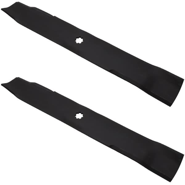 Teräsarja 2x 54cm John Deere X130R X155R GX23227 GX23228 Vasen ja oikea puoli.