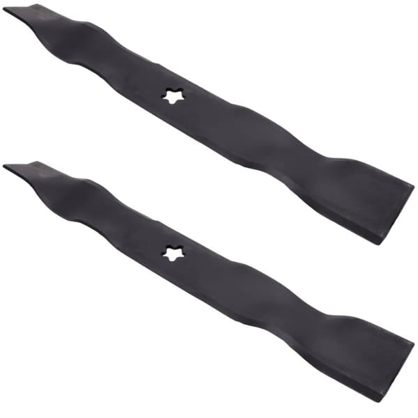 2x49cm terät Husqvarna Electrolux AYP LT LT LTH 100 112 120 125 131 141 151:een