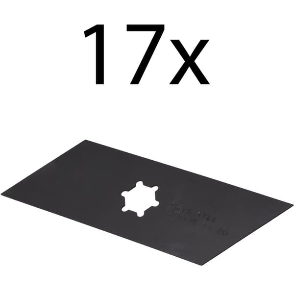 17kpl 16,6cm raivausterät Kynast 15 E 110.006.069 3R1308 400 401 402 403