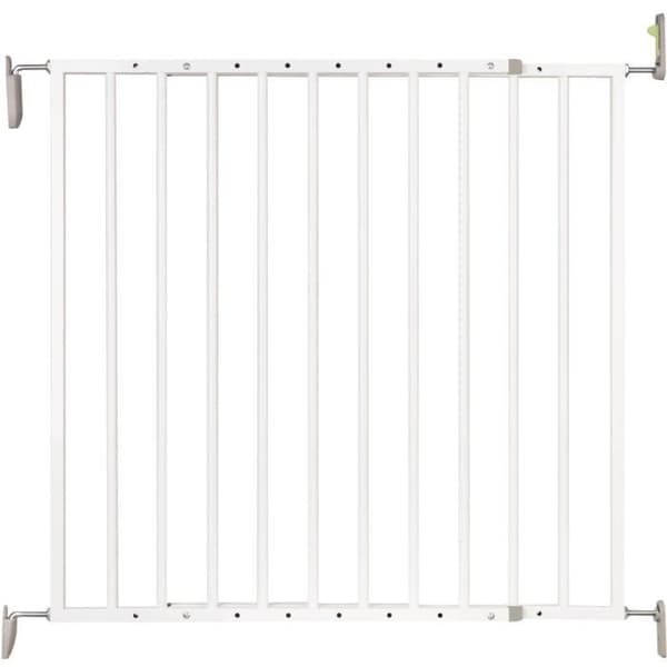Nordlinger Pro Børnesikkerhedsbarrier Victoria - 64 til 113 cm - Hvid - Drejebar - Nem åbning