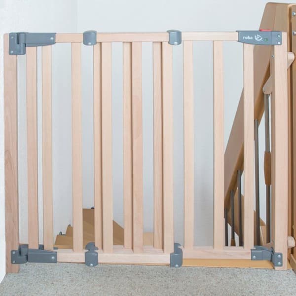 Babysikkerhedsgitter til trapper Safety Up - ROBA - Bredde fra 93.5 til 120.5 cm