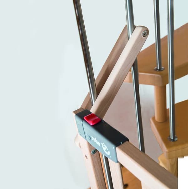 Babysikkerhedsgitter til trapper Safety Up - ROBA - Bredde fra 93.5 til 120.5 cm