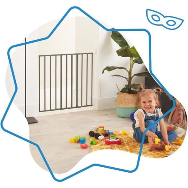 Badabulle Säkerhetsstängsel Safe & Protect XL (60-107 cm)