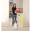 Miniatyrbild 4 av 5: Säkerhetsbarriär och förlängning 18 cm - DREAMBABY - LIBERTY - 1 barriär + 1 förlängning - 93-99 cm - Vit