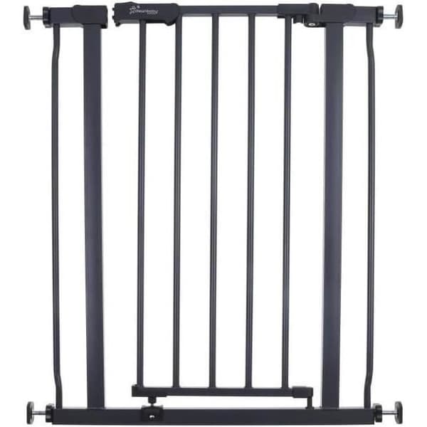 Säkerhetsgrind - DREAMBABY - AVA - Tryckmontering - 61-68 x 75 cm - Dubbellås - Antracit