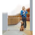 Pikkukuva 6 / 6: DREAMBABY Extra Wide Broadway Gro Gate -turvaportti - ruuvattava - P 76/134,5 x K 76 cm - valkoinen