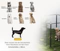 Pikkukuva 7 / 11: Rootz Dog Aida - PET -kotelo - Taitava kennel - Vahva teräs - 80 cm x 1,5 cm x 60 cm