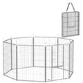 Pikkukuva 10 / 11: Rootz PET -kotelon koira -aita - PET -leikkikenttä - Muokattava - Ruostumaton teräs - 160x160x100 cm neliö - 240x80x100 cm Suorakulmainen